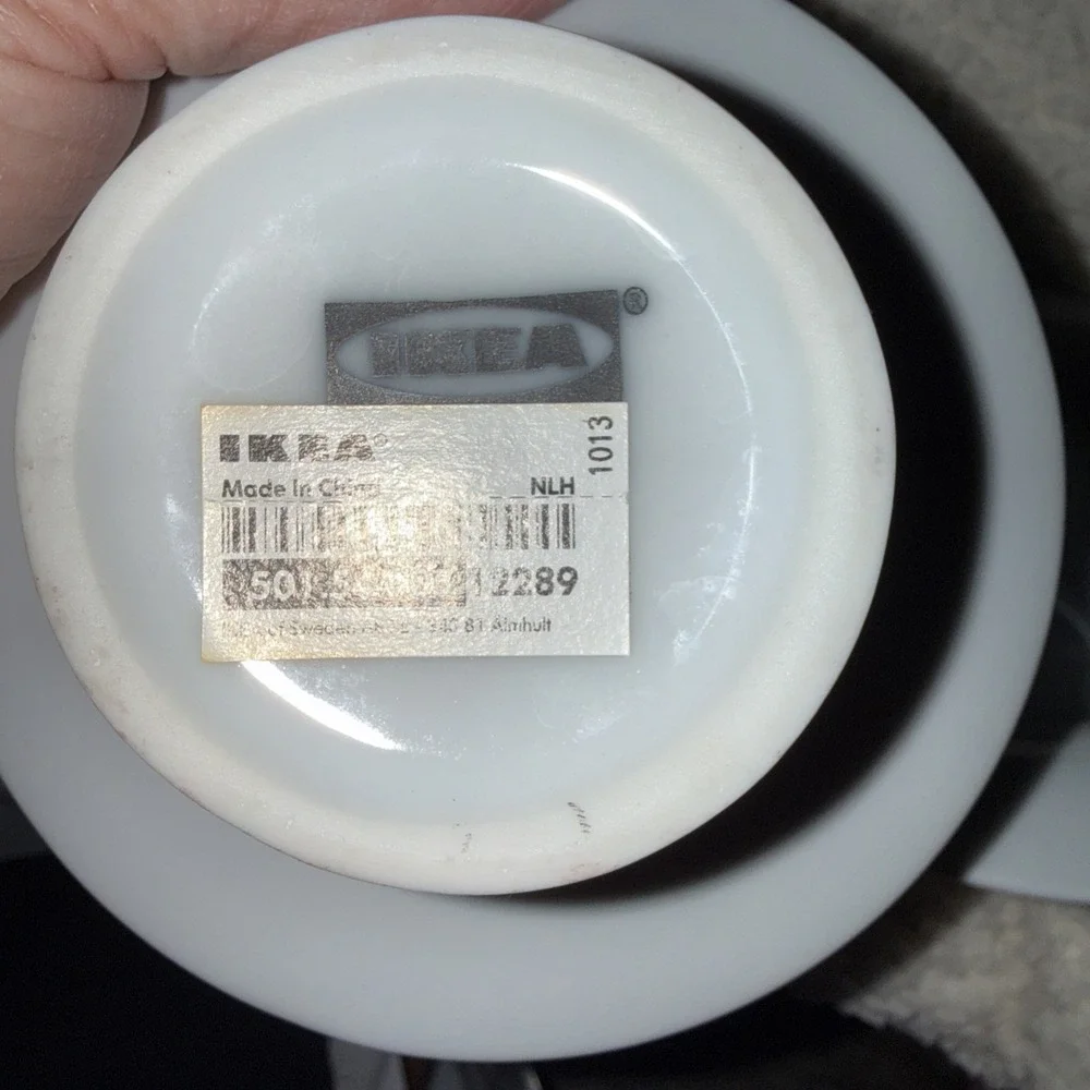 SET OF 2 IKEA SWEDEN CANDLE HOLDERS ONE 5.5